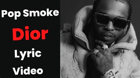 dior pop smoke lyrics|pop smoke songs dior.